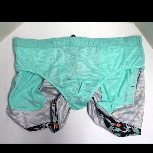 Men's No Boundaries 3XL 48-50 Above The Knee Panda Graphic Swim Shorts - Picture 12 of 14